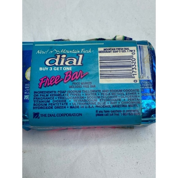 bar of Dial Mountain Fresh Refreshing Deodorant Soap. - Picture 4 of 4